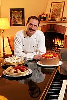 Firenze   Lo Chef Jeff Thickman nella sua casa di Roveta Foto Gianluca Moggi /Massimo Sestini